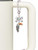 Silver Plated Toucan - Bow Charm Accessory for Tumblers and Thermal Cups