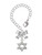 Silver Plated Star Of David - Bow Charm Accessory for Tumblers and Thermal Cups