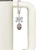 Silver Plated Egg Pink & Lavender - Bow Charm Accessory for Tumblers and Thermal Cups