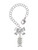 Silver Plated Fish Bones - Bow Charm Accessory for Tumblers and Thermal Cups