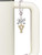 Gold-tone Crystal Initial - Y - Bow Charm Accessory for Tumblers and Thermal Cups