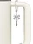 Silver Plated Goalie - Bow Charm Accessory for Tumblers and Thermal Cups