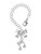 Silver Plated Double Music Note - Bow Charm Accessory for Tumblers and Thermal Cups