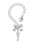 Silver Plated Mini Open Peace Heart Key - Bow Charm Accessory for Tumblers and Thermal Cups