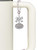 Silver Plated Crown - Oval Seal - Bow Charm Accessory for Tumblers and Thermal Cups