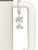 Silver Plated Enamel Volleyball ''Rocks'' - Bow Charm Accessory for Tumblers and Thermal Cups