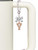 Rose Gold-tone Crystal Initial - Y - Bow Charm Accessory for Tumblers and Thermal Cups
