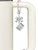 Silver Plated U.S. Passport - Bow Charm Accessory for Tumblers and Thermal Cups