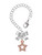 Rose Gold-tone AB Crystal Lucky Star - Bow Charm Accessory for Tumblers and Thermal Cups