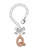 Rose Gold-tone Crystal Initial - Q - Bow Charm Accessory for Tumblers and Thermal Cups
