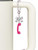 Silver Plated Hot Pink Telephone - Bow Charm Accessory for Tumblers and Thermal Cups