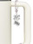 Silver Plated Large Happy Birthday Heart - Bow Charm Accessory for Tumblers and Thermal Cups