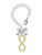 Gold-tone Large Infinity Sign - Bow Charm Accessory for Tumblers and Thermal Cups