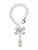 Two-tone Champagne Bottle - Bow Charm Accessory for Tumblers and Thermal Cups