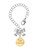 Gold-tone Je T'aime Disc - Bow Charm Accessory for Tumblers and Thermal Cups
