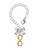 Gold-tone Infinity Rope - Bow Charm Accessory for Tumblers and Thermal Cups