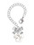 Silver Plated Squirrel - Bow Charm Accessory for Tumblers and Thermal Cups