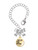 Gold-tone Small I Love You to the Moon - Bow Charm Accessory for Tumblers and Thermal Cups