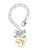 Gold-tone Squirrel - Bow Charm Accessory for Tumblers and Thermal Cups