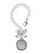 Stainless Steel Disc with Border - Bow Charm Accessory for Tumblers and Thermal Cups