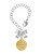 Gold-tone Engraved Class of 2026 - Bow Charm Accessory for Tumblers and Thermal Cups