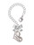 Silver Plated Class of 2023 Heart - Bow Charm Accessory for Tumblers and Thermal Cups