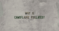 Why is Modern Camouflage Pixelated