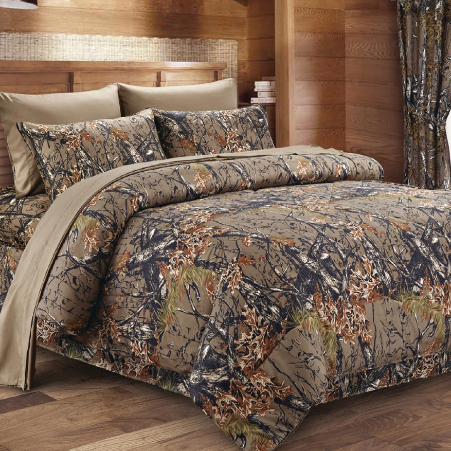 Camouflage Bedding, Sheets and Comforters Camo Trading
