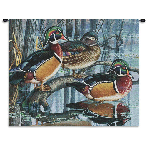 Backwater Woodies Wall Tapestry