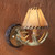 Rustic Antler Wall Lamp