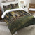 Autumn Forest Scene Duvet Cover - King