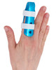Aluminium 'Sugar Tong Finger Splint | In Use, Top View | Physical Sports First Aid