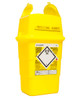 Sharpsafe Bin | 1 Litre, Yellow Lid | Physical Sports First Aid