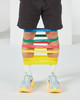 Moves Loops Resistance Band | Group Shot of Various Loops on a Man's Legs | Physical Sports First Aid