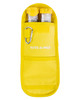 Tote-A-Med Canvas EpiPen Pouch | Yellow | Open with Injectors (not included)