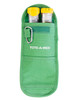 Tote-A-Med Canvas EpiPen Pouch | Green | Open with Injectors (not included)