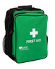 First Aid Rucksack | Front View, Showing Side Net Pocket | Physical Sports First Aid