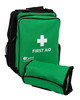 Sports Rucksack First Aid Kit | Front View with Detachable Roll-Up Organiser | Physical Sports First Aid