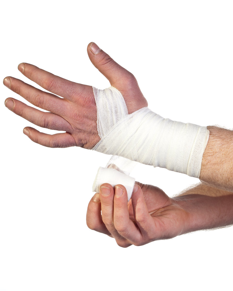 hand bandage wrap images