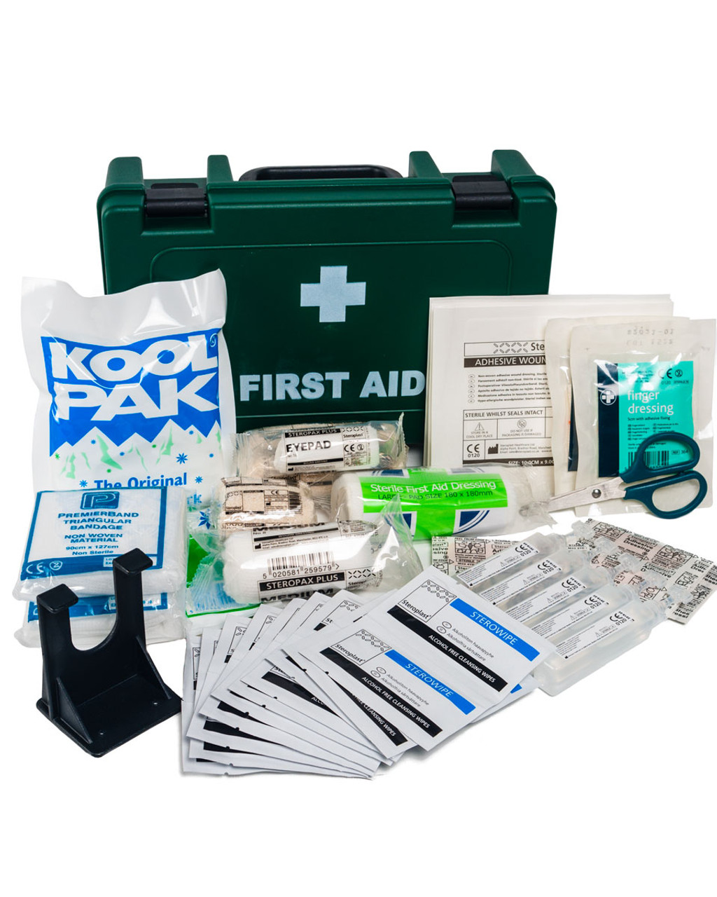 first aid box contains