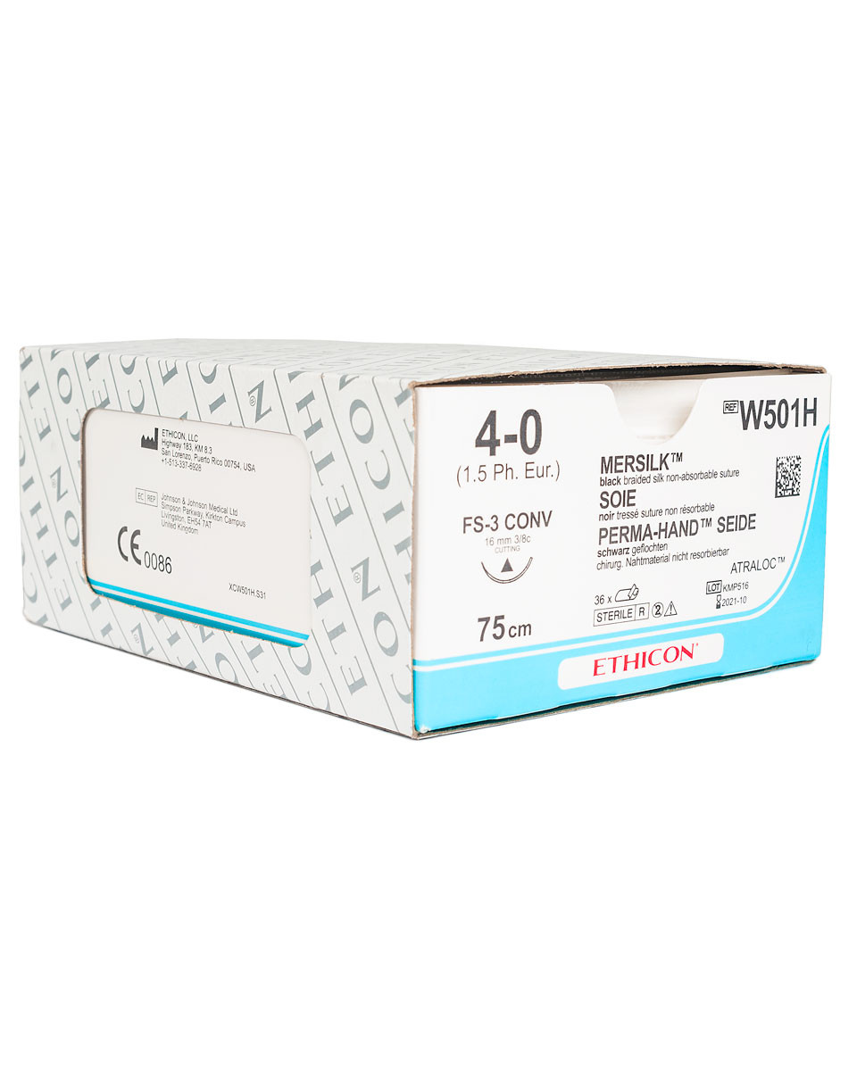 Mersilk Perma Hand Sutures Physical Sports First Aid