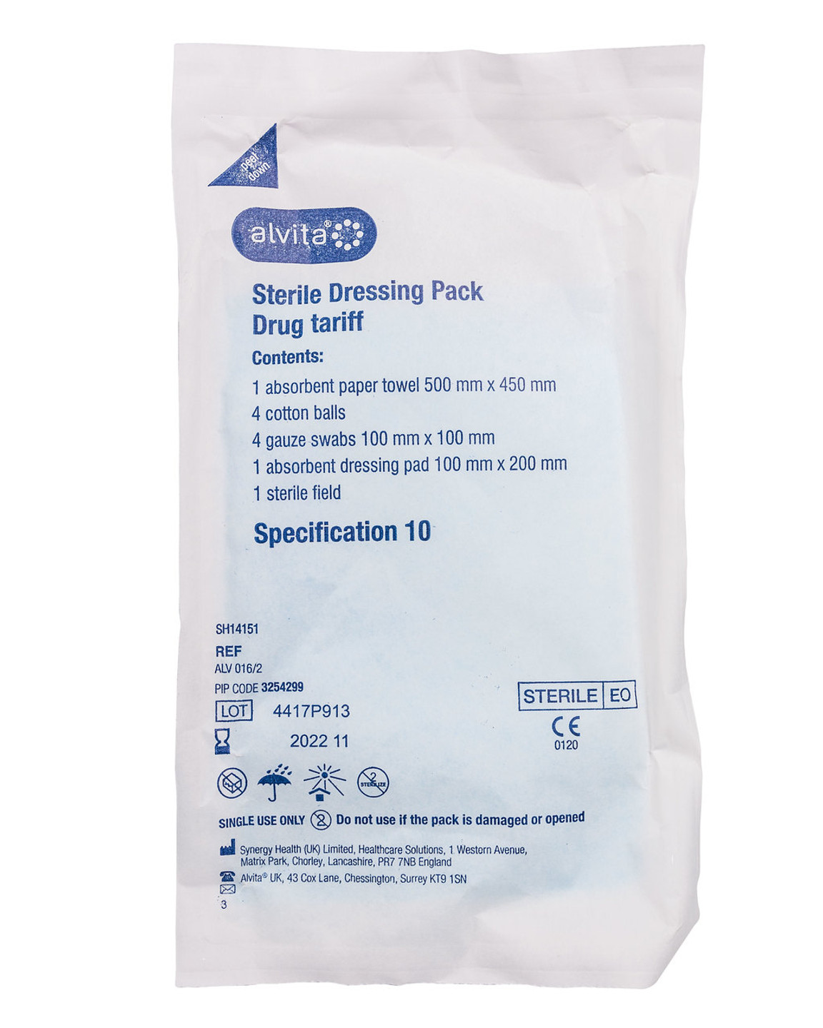 Sterile Dressing Packs | Physical Sports First Aid