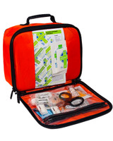 Sports First Aid Incident Kit | With Front Compartment Open | Physical Sports First Aid