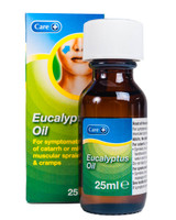 Eucalyptus Oil BP | 25ml Bottle | Physical Sports First Aid