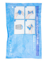 Quicksoothe Soft Instant Cold Pack, Large | Rear Panel, Showing Instructions | Physical Sports First Aid