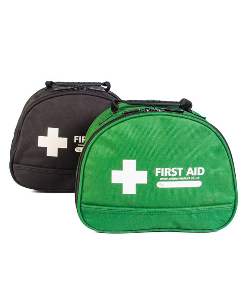 Dome First Aid Bag | Black & Green | Physical Sports First Aid