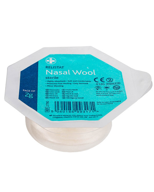 Relistat Nasal Wool Physical Sports First Aid