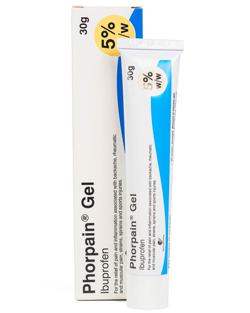 Phorpain Ibuprofen Gel Physical Sports First Aid