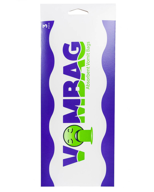 VOMBAG absorbent vomit and urine bag | 3 Pack | Physical Sports First Aid VOMBAG absorbent vomit and urine bag | 3 Pack | Physical Sports First Aid