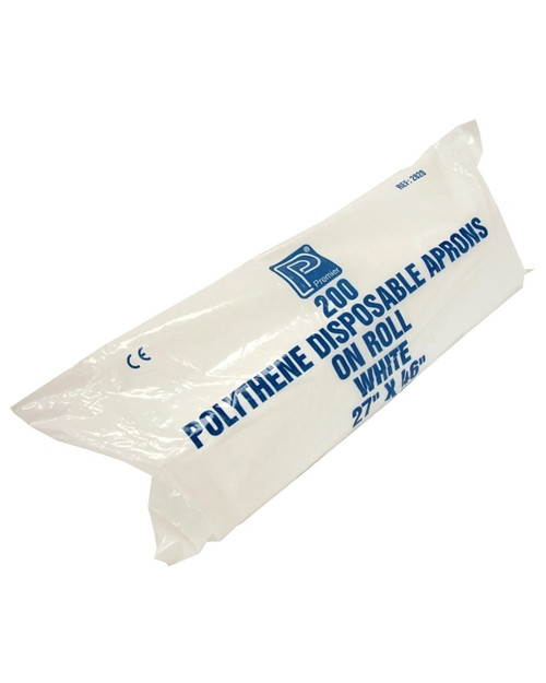 Polythene Aprons on a Roll | Pack of 200 | Physical Sports First Aid